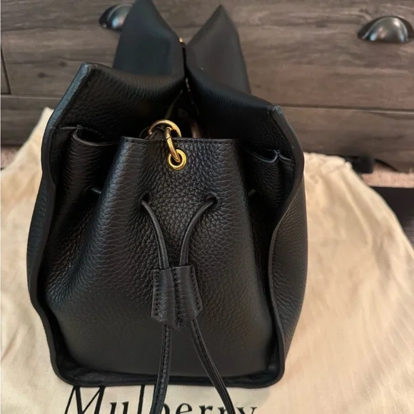 Mulberry - Large Iris - Black with gold hardware - Picture 3 of 16